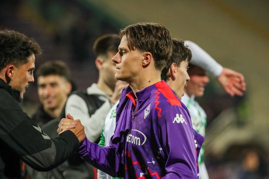 GERMOGLI PH: 8 MAGGIO 2025 FIRENZE STADIO ARTEMIO FRANCHI SEMIFINALE DI CONFERENCE LEAGUE FIORENTINA VS BETIS NELLA FOTO FAGIOLI fagioli