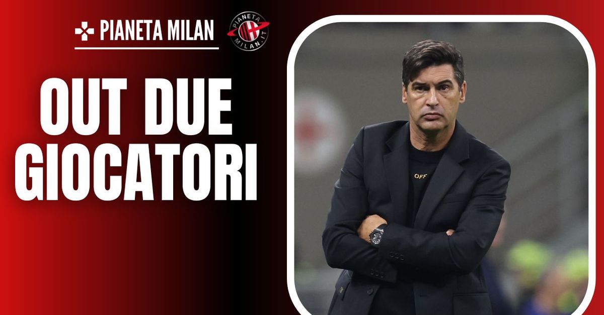 Verso Milan Bologna, out due giocatori rossoneri: ecco di chi si tratta