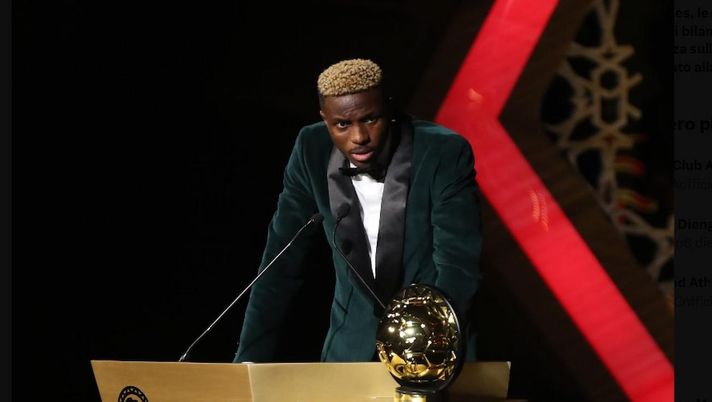 Pallone d’oro africano 2023 a Osimhen. Onana nella top11 - immagine 1