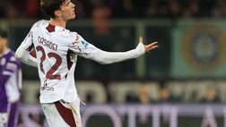Fiorentina-Torino 0-1 al 45′: Ilkhan pesca bene Casadei per il vantaggio granata