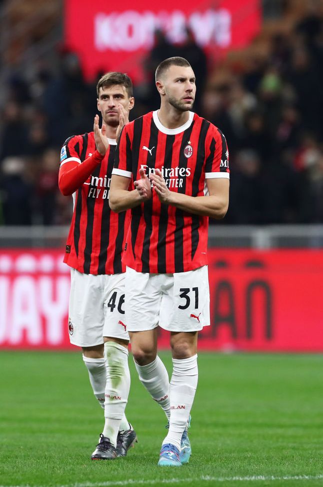 La difesa del Milan di Allegri e i due mastini Gabbia e Pavlovic- immagine 2