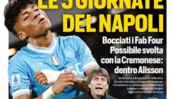 Prime pagine giornali sportivi oggi: il Napoli sui media