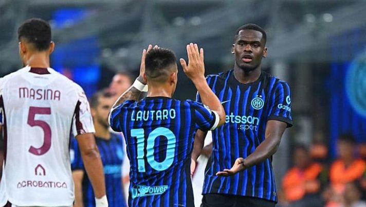 Getty Images Sky – Inter, tornati 4 Nazionali. Thuram si allena a parte: accanto a Lautaro Bonny - immagine 1