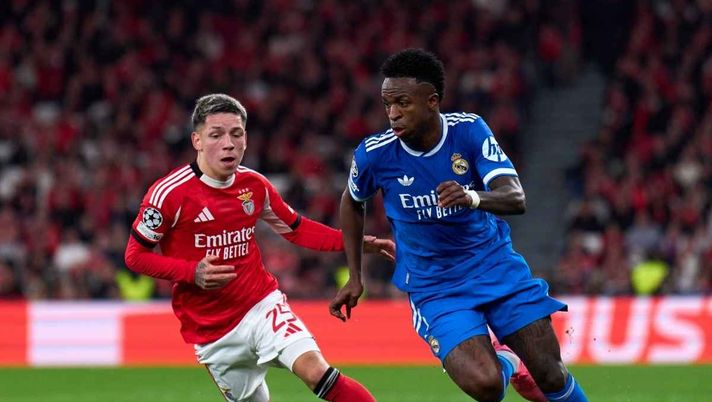 Razzismo ai danni di Vinicius: aperta un'indagine dopo Benfica-Real