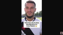 VIDEO / Coutinho, che spavento! Spari durante l’intervista: la reazione dell’ex Inter