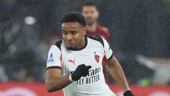 Christopher Nkunku (attaccante AC Milan), qui durante Roma-Milan 1-1 (Serie A 2025-2026) | News (Getty Images) Calciomercato, il retroscena: 'Roma-Nkunku, c'è l'accordo. Si tratta con il Milan'