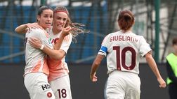 Femminile, Como-Roma 1-3: decide la doppietta di Viens e l’autogol di Gilardi