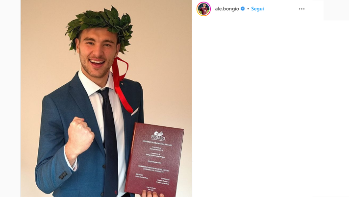 Torino, Buongiorno si è laureato: “Finalmente Dottore” Torino, Buongiorno si è laureato: “Finalmente Dottore” - immagine 1