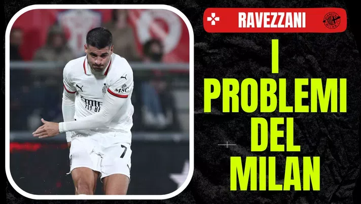 Alvaro Morata AC Milan Monza-Milan 0-1 Serie A 2024-2025