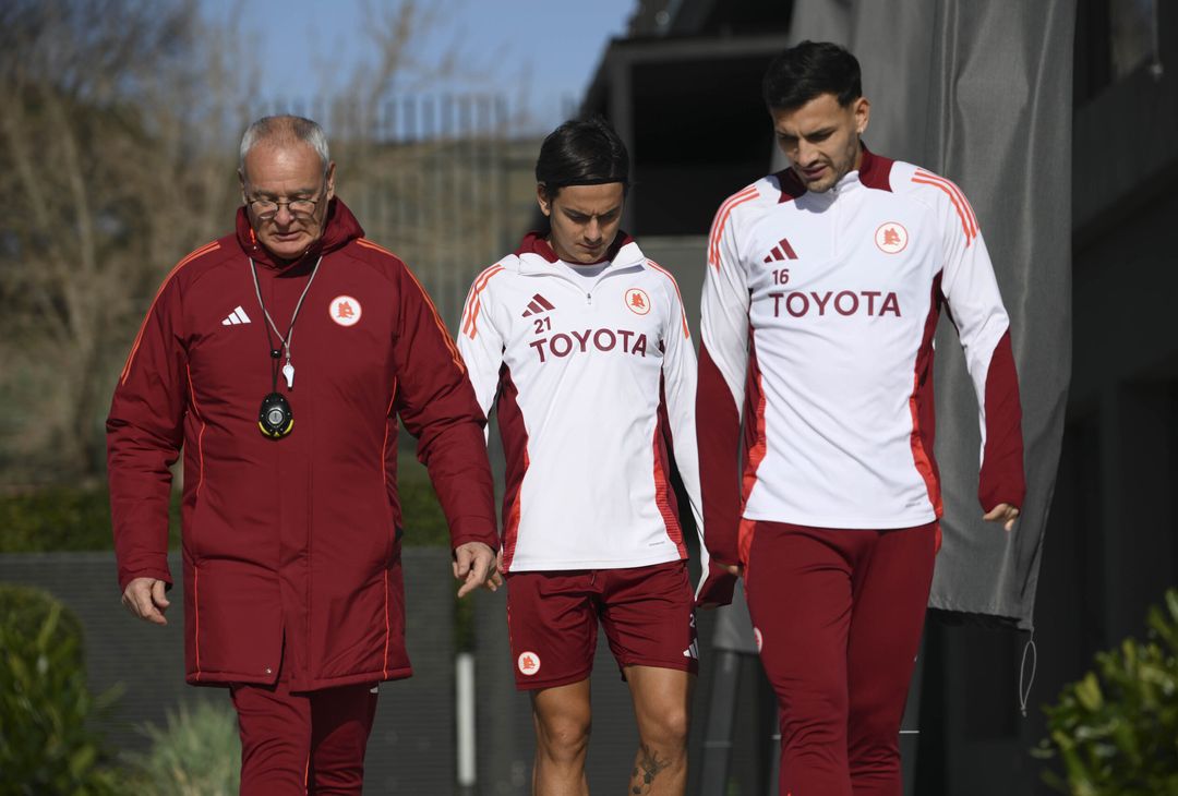 Trigoria, la rifinitura in vista dell’Eintracht Francoforte – FOTO GALLERY - immagine 19