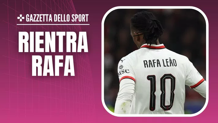 Real Madrid-Milan Champions League 2024-2025 Rafael Leao