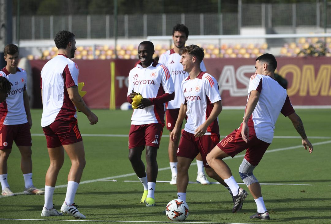 Trigoria, la ripresa degli allenamenti in vista della Dinamo Kiev – FOTO GALLERY - immagine 6