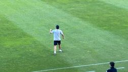 GALLERY Mister Conte segue passo dopo passo le esercitazioni della linea difensiva