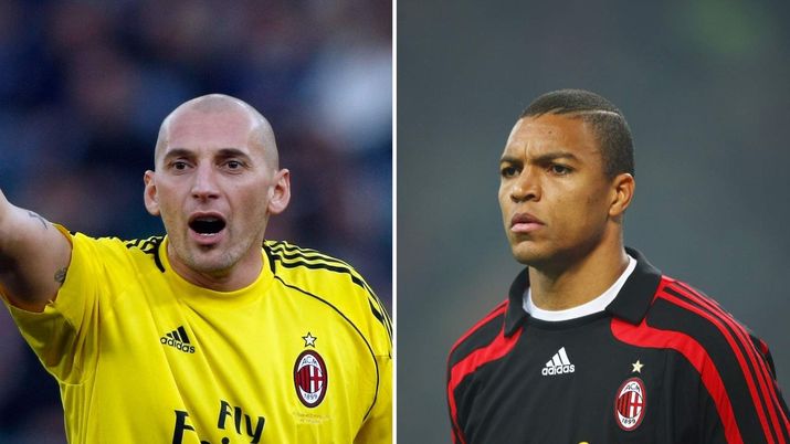 Christian Abbiati e Nelson Dida, ex portieri del Milan