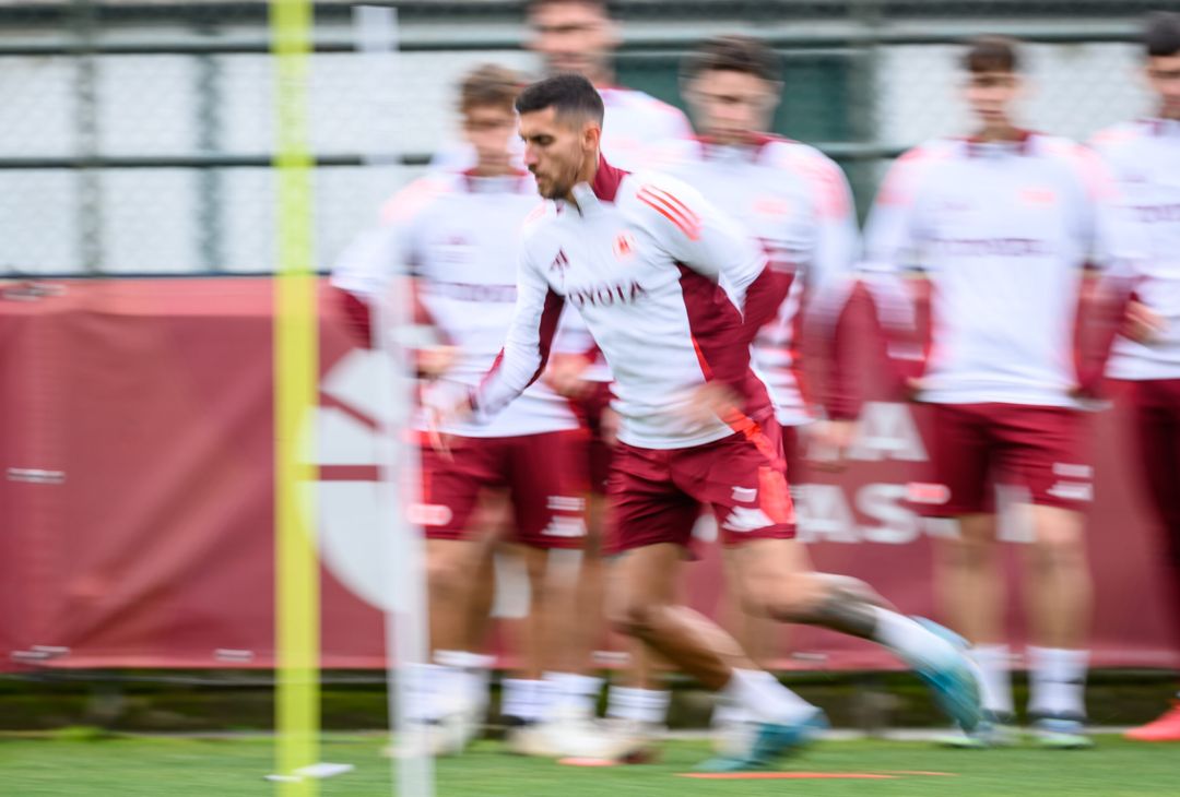 Roma, l’allenamento a due giorni dal derby – FOTOGALLERY - immagine 33