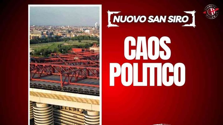 Stadio Meazza in San Siro, Milano. L'impianto viene utilizzato da AC Milan e FC Inter per le partite di Serie A, Champions League, Europa League e Coppa Italia (foto: Getty Images) Milan, problemi per il nuovo San Siro? Caos politico totale: ecco cosa succede