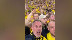 VIDEO / Jamie Carragher ubriaco in curva del Borussia Dortmund