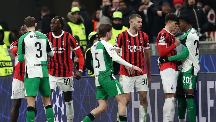AC Milan Milan-Feyenoord 1-1 Champions League 2024-2025