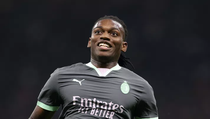 Rafael Leao AC Milan Milan-Bruges 3-1 Champions League 2024-2025