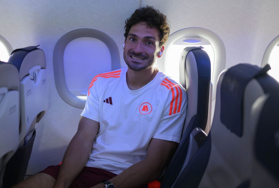 Roma, il viaggio della squadra verso Torino – FOTO GALLERY - immagine 7