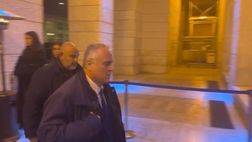 Cena di Natale Lazio | L’arrivo del presidente Lotito – VIDEO