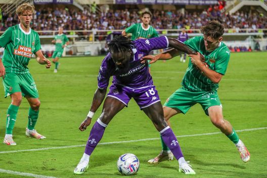 GERMOGLI PH: 31 AGOSTO 2023 FIRENZE STADIO ARTEMIO FRANCHI PLAY OFF UEFA CONFERENCE LEAGUE FIORENTINA VS RAPID VIENNA NELLA FOTO NZOLA Coppa d’Africa, Angola e Ghana ci sono. E la Fiorentina trema- immagine 2