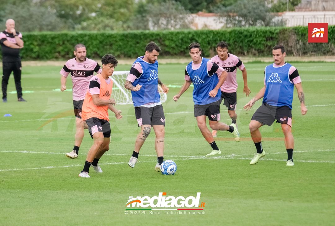 FOTO PALERMO, la squadra di mister Corini si allena a Boccadifalco (Gallery) - immagine 51