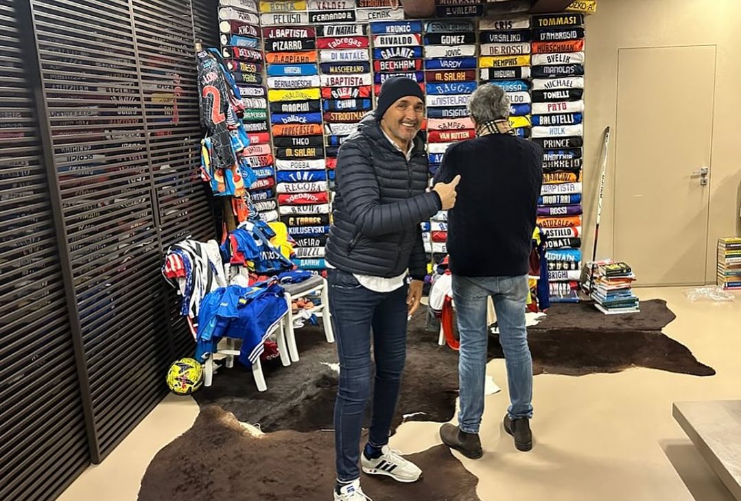 GALLERY Scanzi e Bartoletti fanno visita a Spalletti: le foto nella tenuta del mister - immagine 6