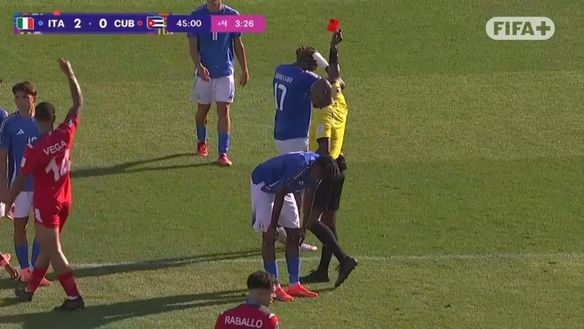 Mondiale U20, Italia-Cuba 2-2: Iddrissou croce e delizia, gol ed espulsione- immagine 3
