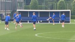 VIDEO FCIN1908 / Inter, vigilia del Barcellona: squadra in campo, c’è Lautaro!