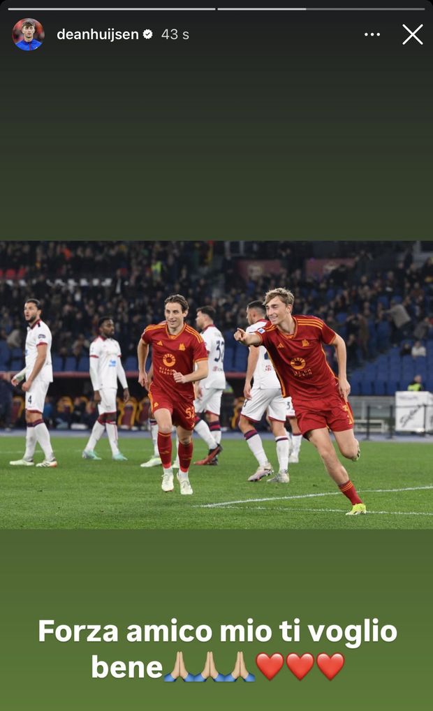 Malore Bove, dalla Roma agli ex compagni giallorossi: i messaggi d’affetto per Edoardo- immagine 11