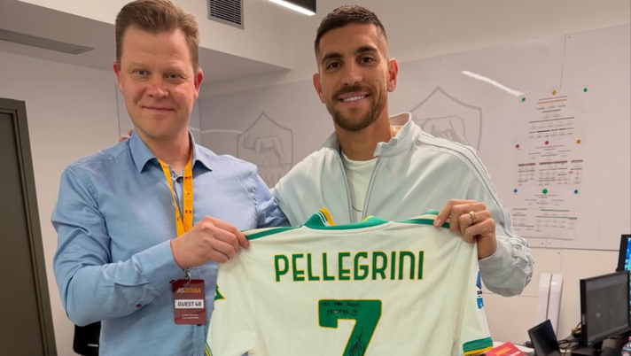 Il prof. Lempainen ospite a Trigoria: il tema dell’incontro e la foto con Pellegrini - immagine 1