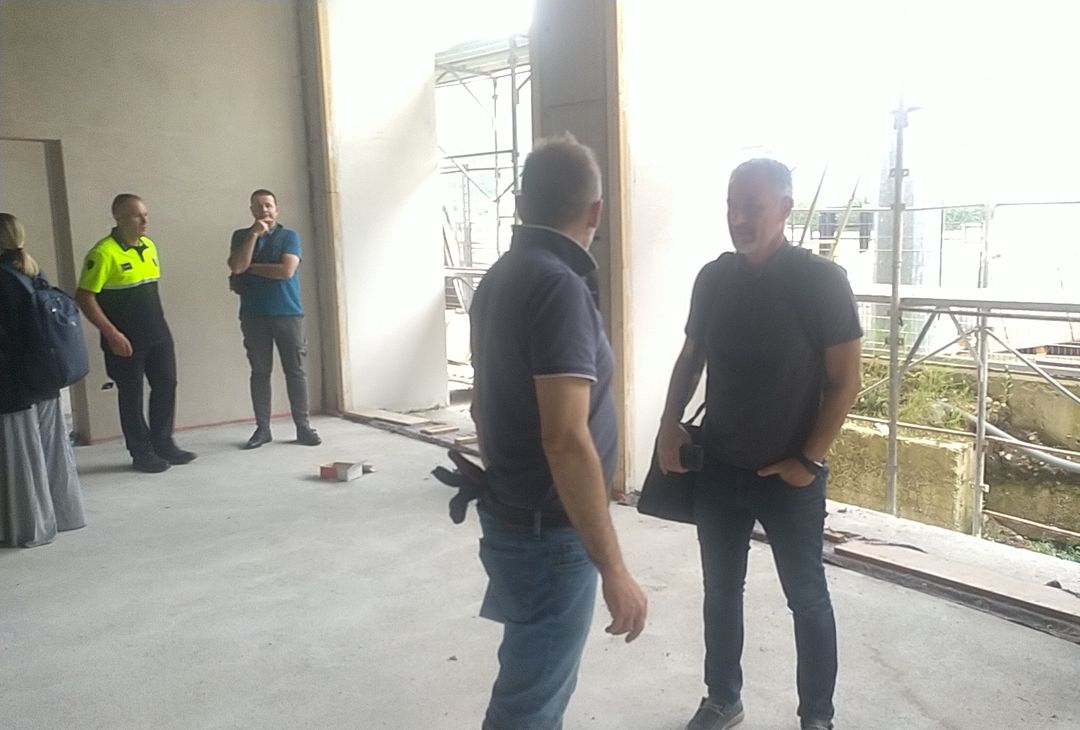 GALLERY Dimaro, sopralluogo di Stellini e dello staff di Conte: tutte le foto - immagine 6