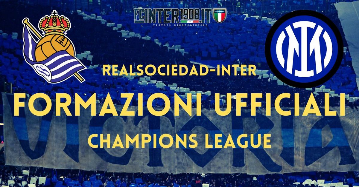 Inter Real Sociedad, Youth League: le formazioni UFFICIALI