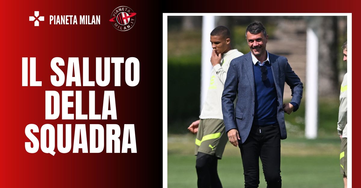 Esonero Maldini I Saluti Social Dei Giocatori Del Milan Foto