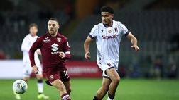 Torino-Bologna 1-2, le statistiche: poche occasioni e tante fragilità