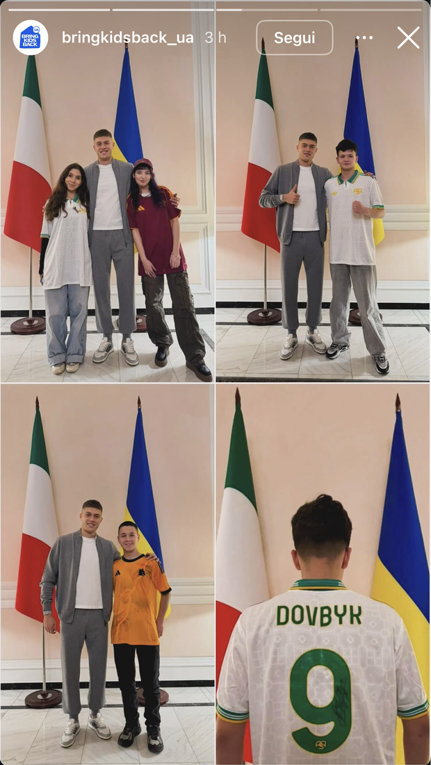 Dovbyk in Vaticano: l’incontro con i bambini ucraini salvati da “Bring Kids Back UA”- immagine 2