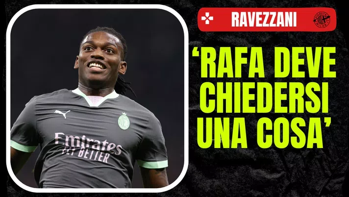 sostituzione Rafael Leao AC Milan Milan-Bruges 3-1 Champions League 2024-2025