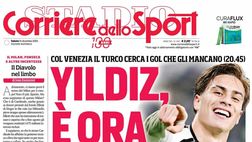 PRIMA PAGINA CORRIERE DELLO SPORT OGGI: “Napoli, in piedi!”