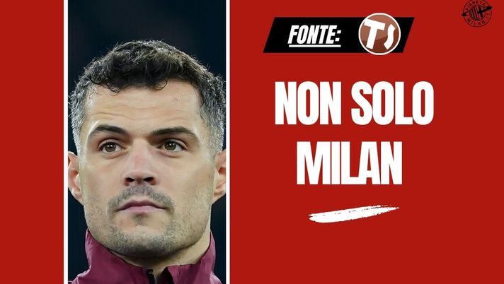 Calciomercato Juventus, idea Xhaka per la mediana: piace anche al Milan