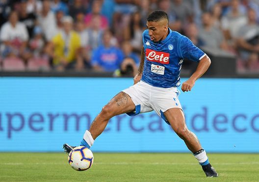 Allan con la maglia del Napoli allan - napoli - atletico madrid