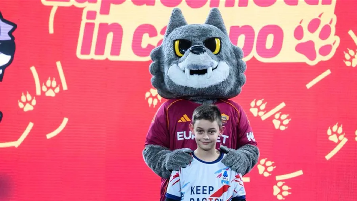 Roma, esaudito il sogno del piccolo Bruno: “Un ricordo che durerà per sempre” - immagine 1