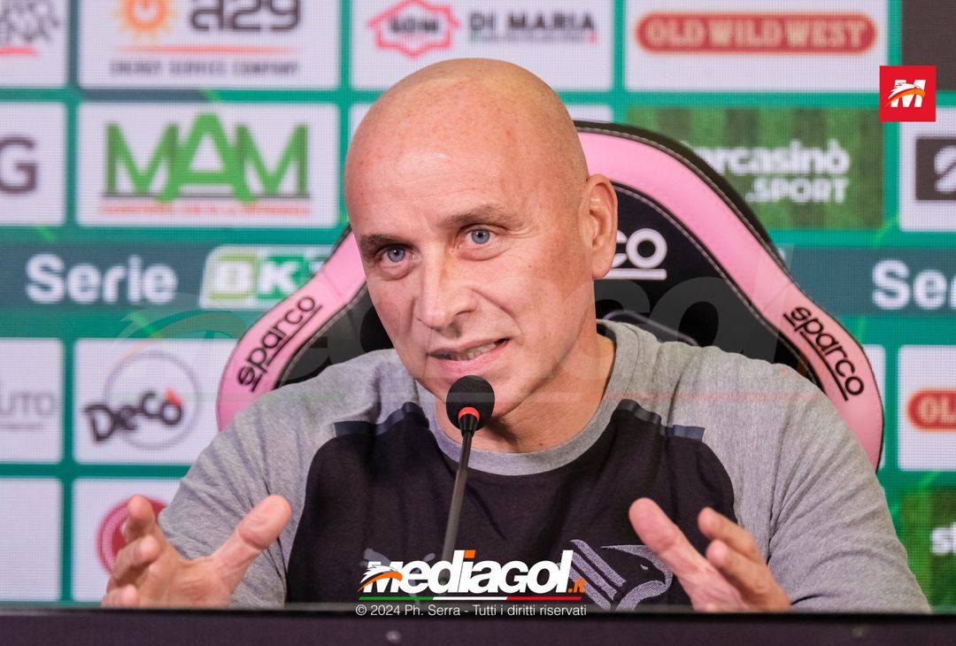 FOTO PALERMO, verso il Modena: Eugenio Corini in conferenza stampa (GALLERY) - immagine 11