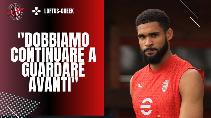 Ruben Loftus-Cheek centrocampista del Milan. Qui in allenamento in vista di Inter Milan | AC Milan News (Getty Images) Ruben Loftus-Cheek AC Milan News Inter allenamento