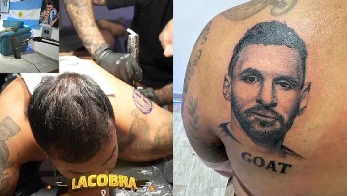 Messico, influencer si tatua Messi nonostante sia un accanito fan di Cristiano Ronaldo - immagine 1