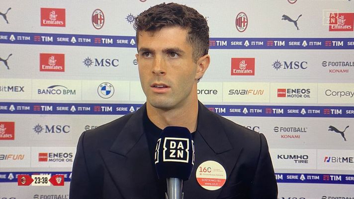 Milan-Cagliari, Pulisic: “Dobbiamo ottenere il secondo posto e finire al meglio” - immagine 1