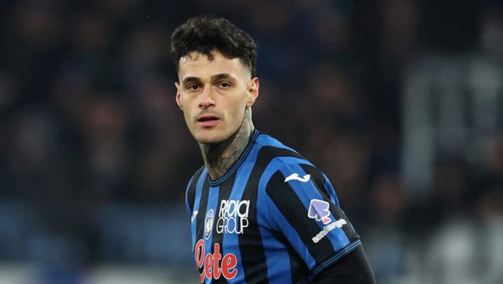BERGAMO, ITALY - FEBRUARY 01: Gianluca Scamacca of Atalanta BC in action during the Serie A match between Atalanta and Torino at Gewiss Stadium on February 01, 2025 in Bergamo, Italy. (Photo by Francesco Scaccianoce/Getty Images) Da Sulemana e CDK a Scamacca, Maldini: tutte le indicazioni nell’Atalanta dopo la Juve - immagine 1