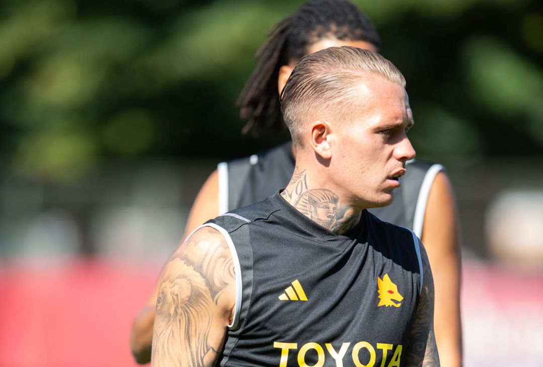 Roma, riprendono gli allenamenti a Trigoria: in gruppo Azmoun – FOTO GALLERY - immagine 20