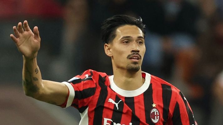 Tijjani Reijnders AC Milan Milan-Bologna 3-1 Serie A 2024-2025