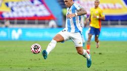 Nazionali, la Colombia batte l’Argentina 2-1. Lautaro in campo per 98 minuti